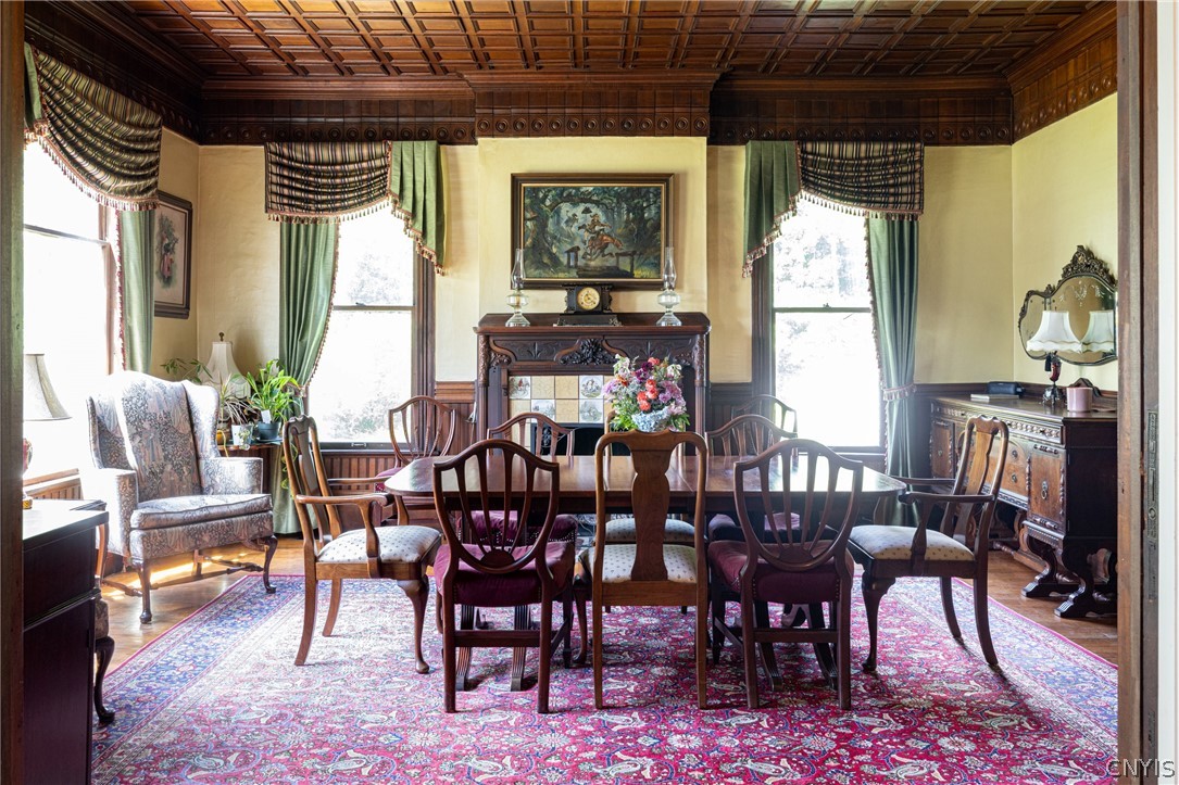 1 County Rte 10 Schroeppel, NY 13132 - Photo 24 of 49 Dining Room with Original Woodwork