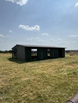 8165 Jackson Road Krum, TX 76249 - Photo 32 of 33 Pasture shed with pens