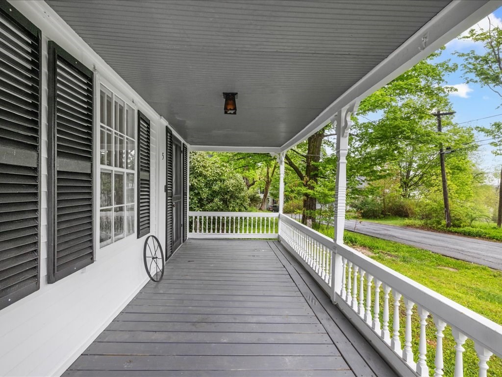 5 Northeast Fitzwilliam Road Royalston, MA 01368 - Photo 6 of 37 a view of a porch with wooden floor and outdoor space