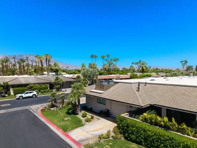 a view of a swimming pool and outdoor space