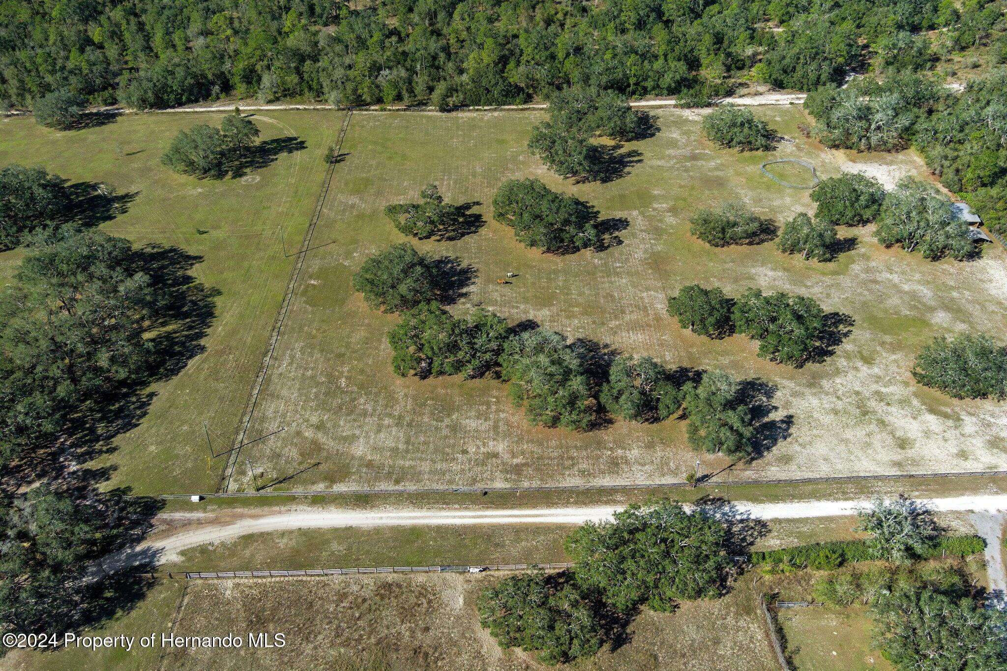 13383 Hurricane Drive Weeki Wachee, FL 34614 - Photo 5 of 18 an aerial view of a house with a yard
