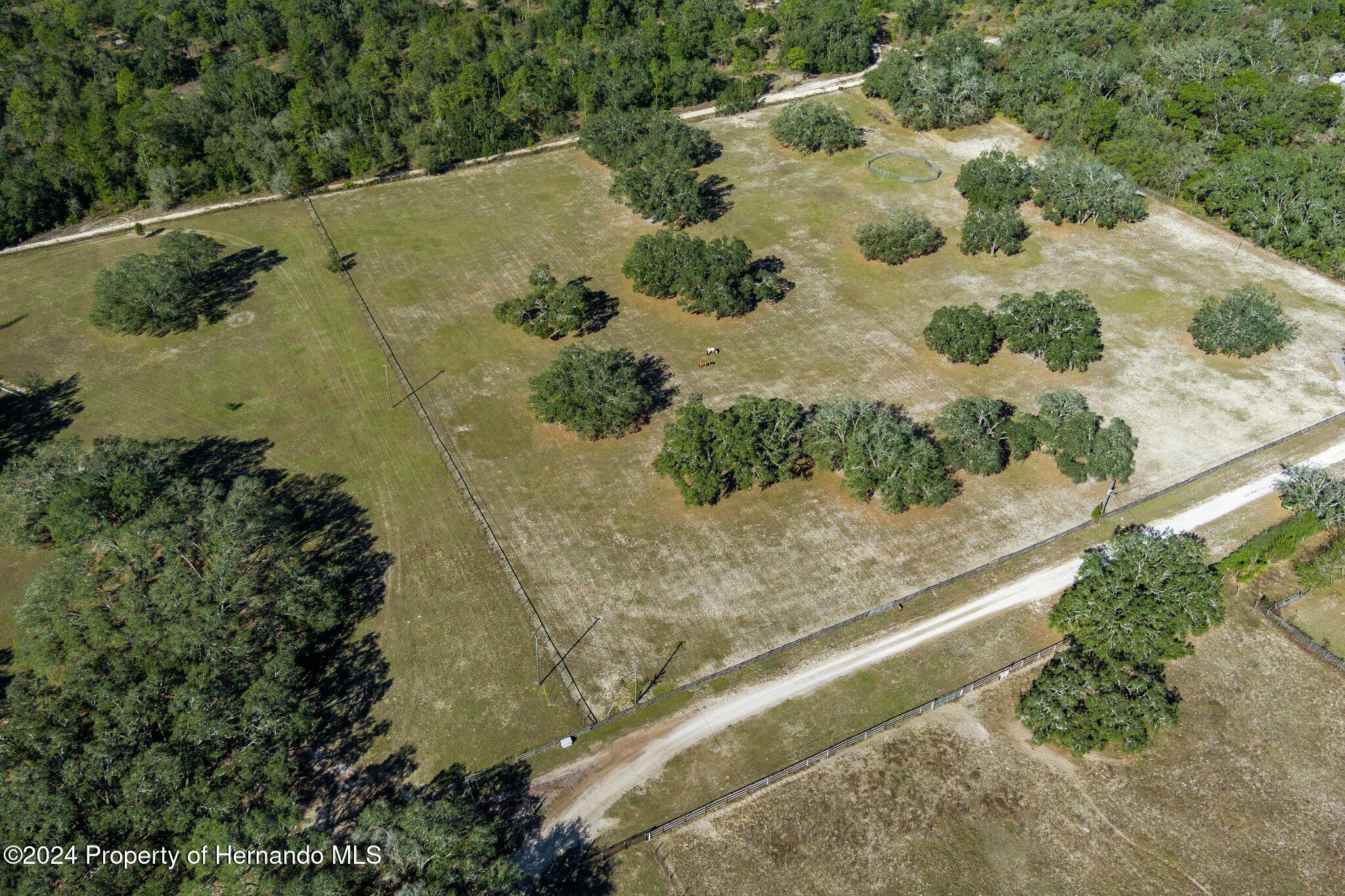 13383 Hurricane Drive Weeki Wachee, FL 34614 - Photo 7 of 18 an aerial view of a houses with outdoor space