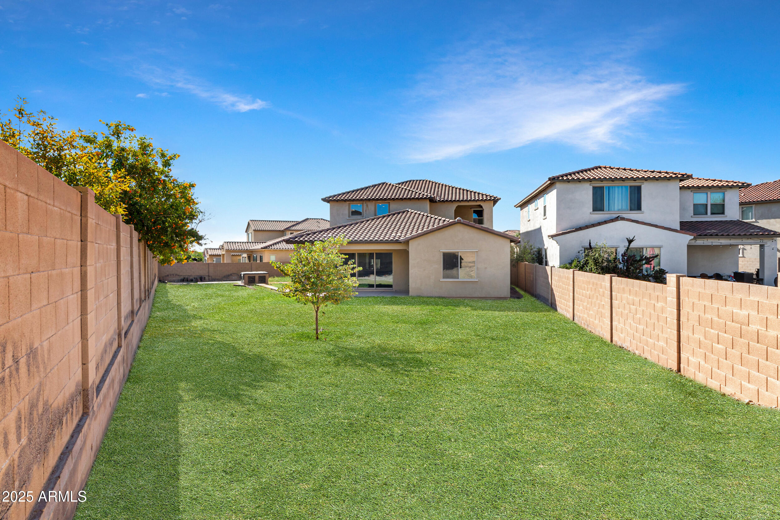2365 North Springfield Street Buckeye, AZ 85396 - Photo 25 of 30 a front view of house with yard and green space