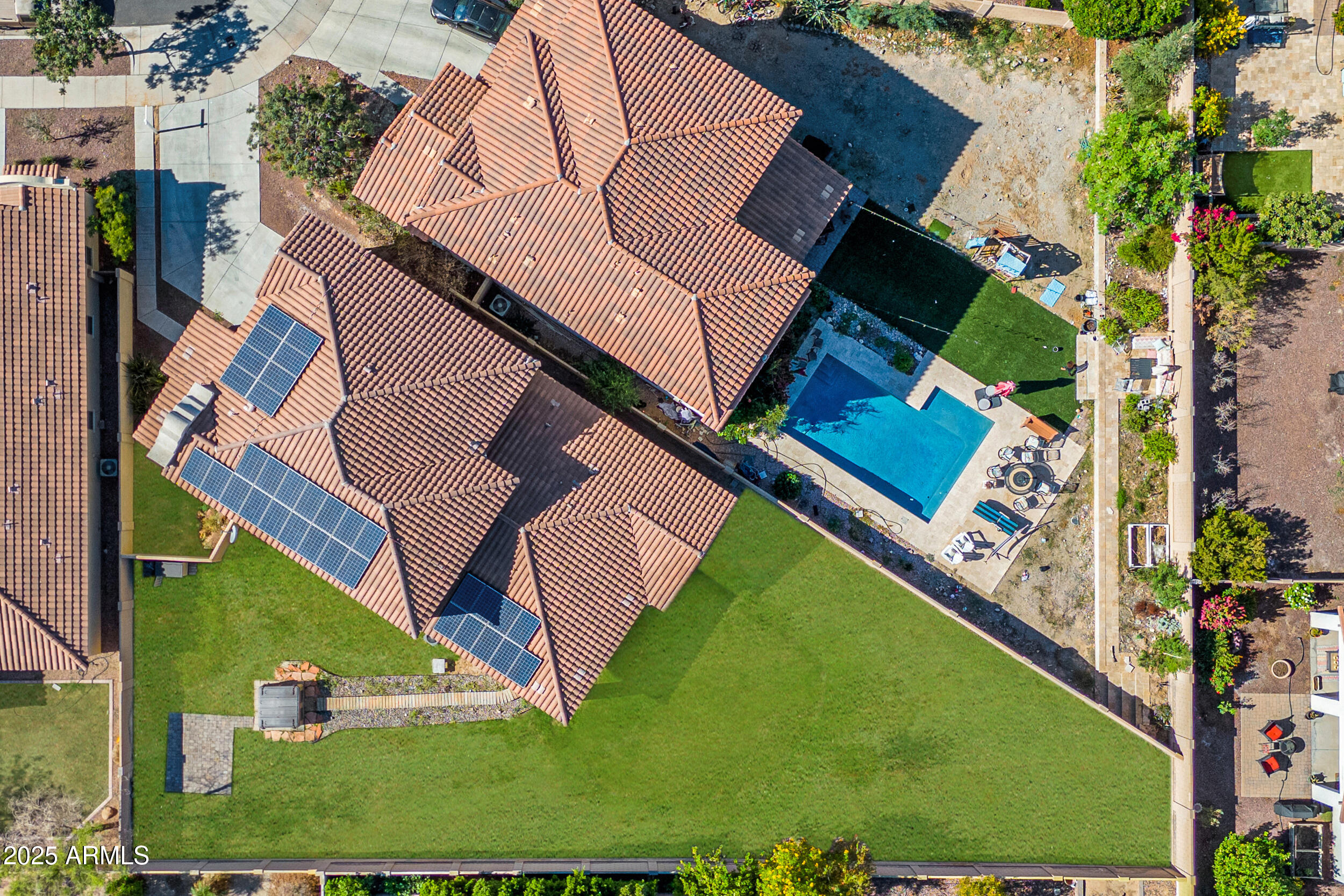 2365 North Springfield Street Buckeye, AZ 85396 - Photo 28 of 30 an aerial view of a house