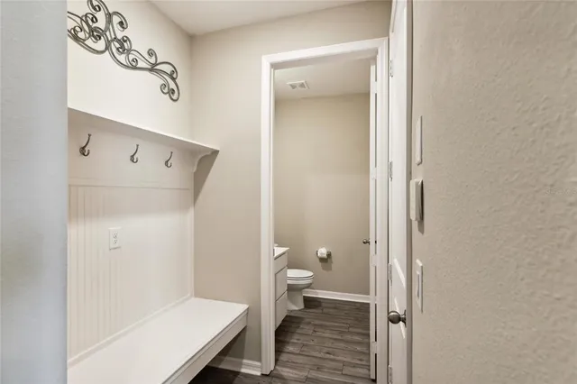 a bathroom with a sink and a toilet