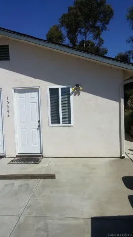 a view of a lot of a yard