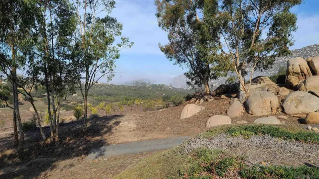 a view of outdoor space and yard