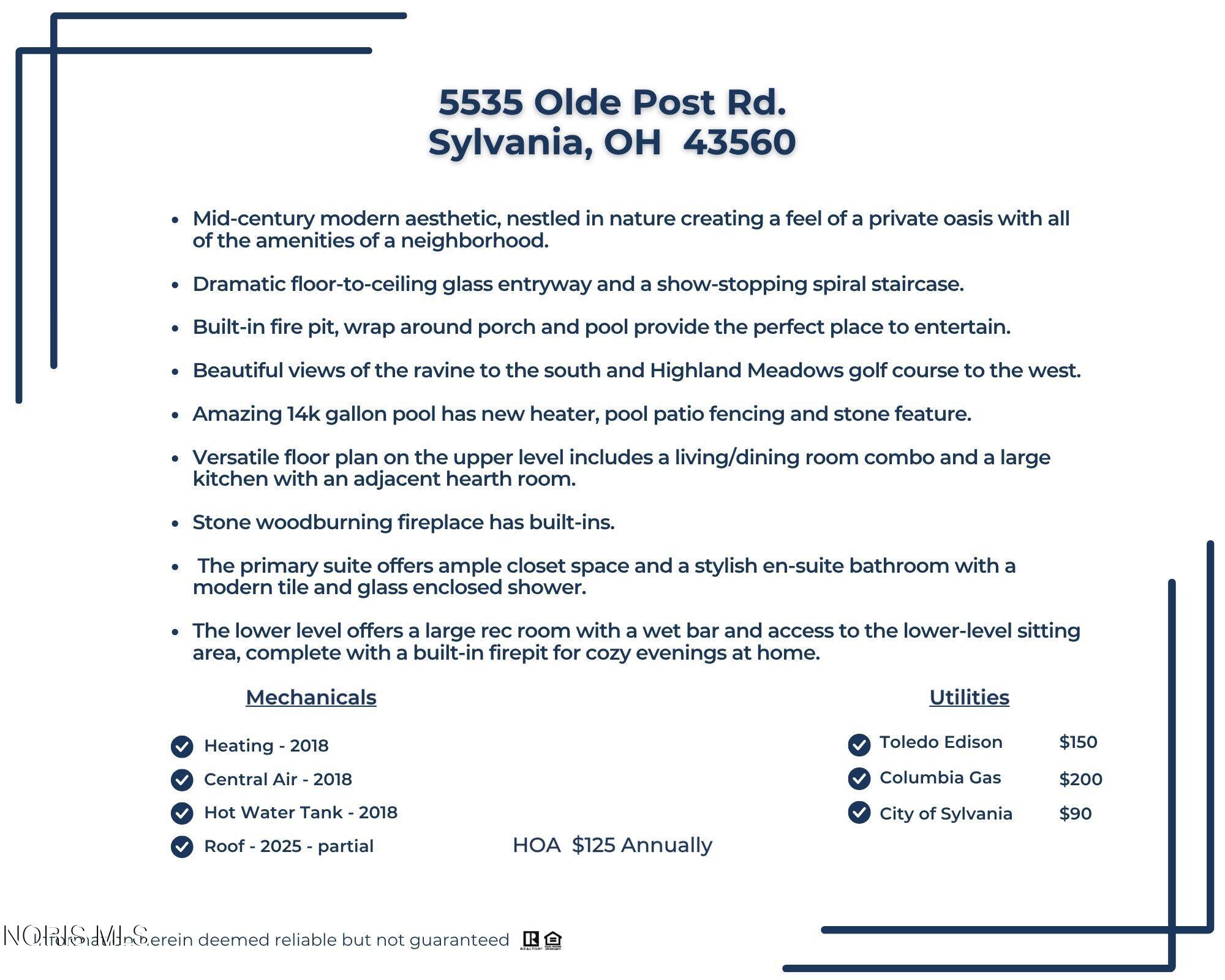 5535 Olde Post Road Sylvania, OH 43560 - Photo 2 of 2 Gallery Image 2