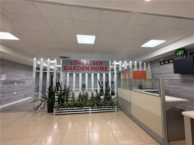 a view of a storage room