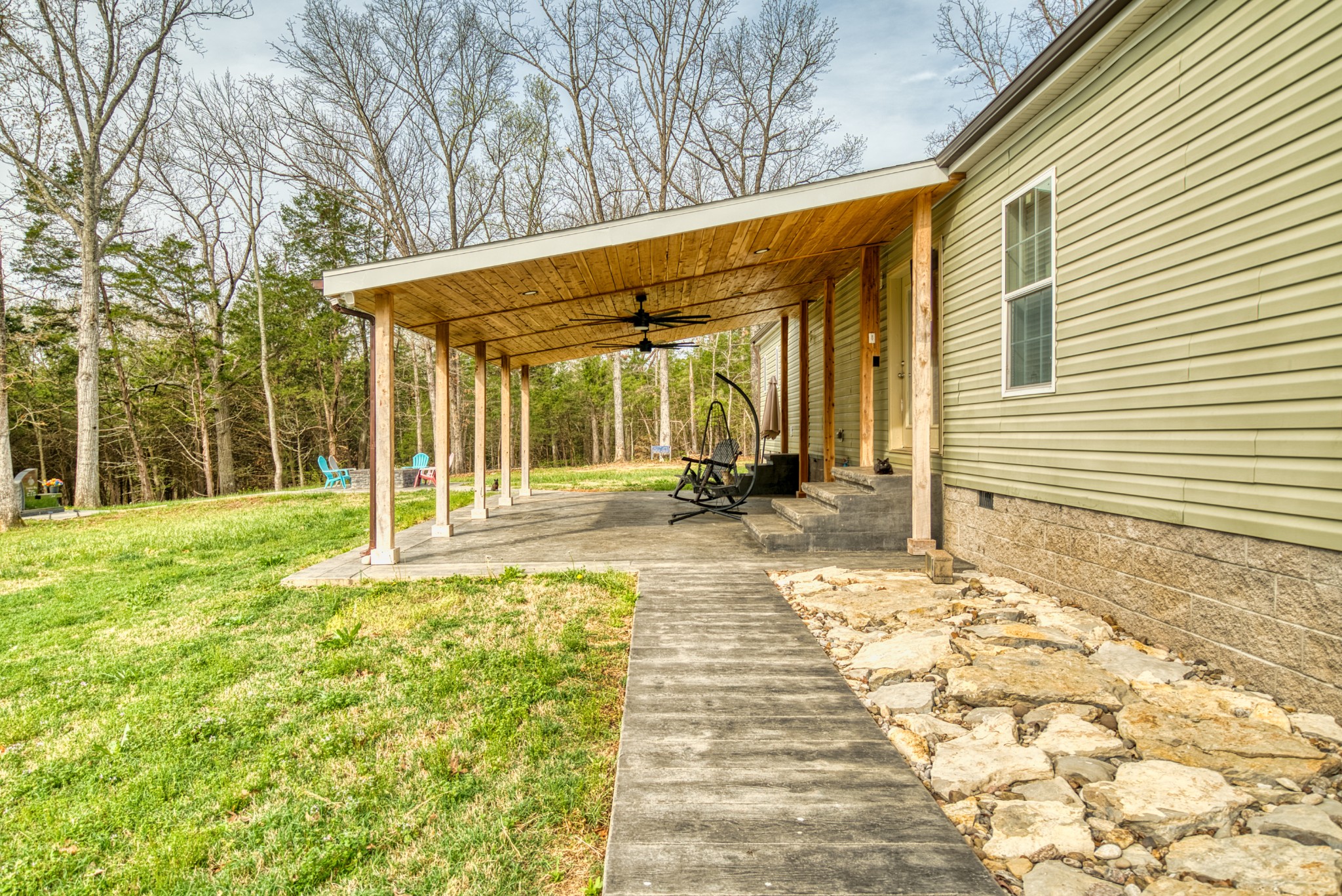 721 Spa Road Lewisburg, KY 42256 - Photo 13 of 56 a view of a house with backyard and sitting area
