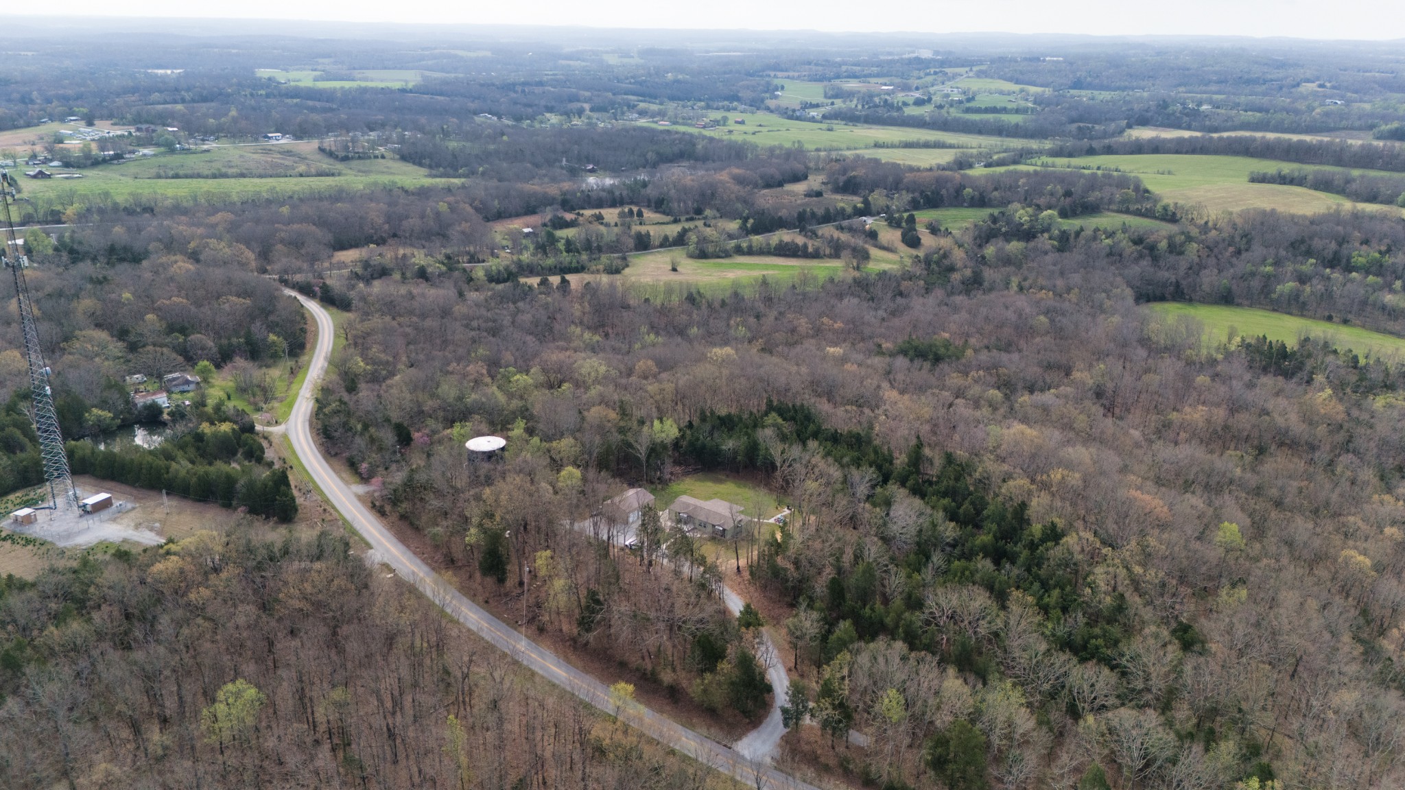 721 Spa Road Lewisburg, KY 42256 - Photo 20 of 56 an aerial view of residential houses with outdoor space and trees
