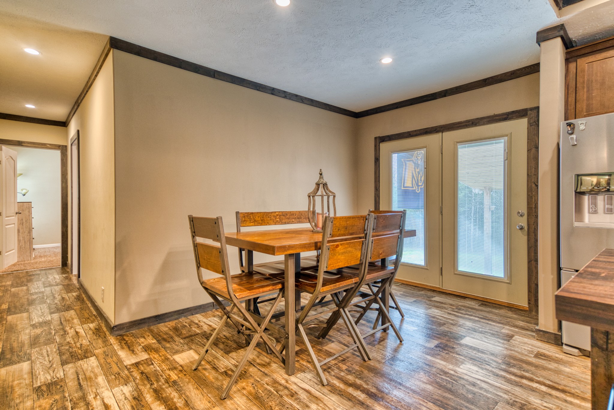 721 Spa Road Lewisburg, KY 42256 - Photo 32 of 56 a view of a dining room with furniture and wooden floor