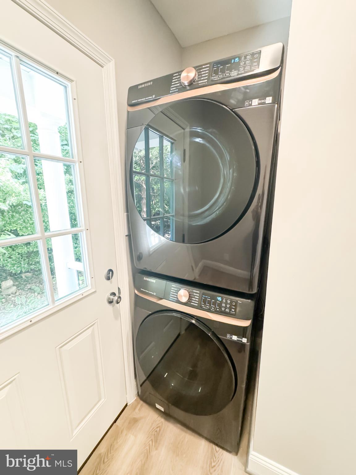 4105 30th Street Mount Rainier, MD 20712 - Photo 51 of 98 Sleek laundry duo in a bright entryway.