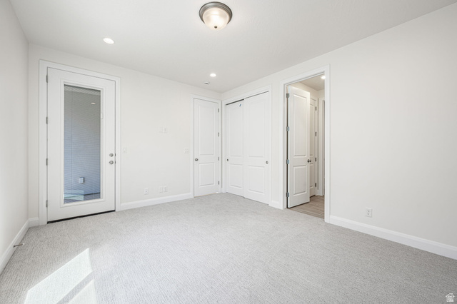 684 West High Tide Place, Unit 131 St. George, UT 84790 - Photo 14 of 27 Carpeted room with recessed lighting and a flush mount ceiling fixture