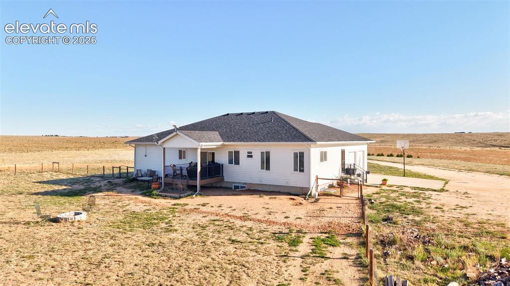 40051 Cold Iron Road Rush, CO 80833 - Photo 41 of 50 Back of house with covered front porch