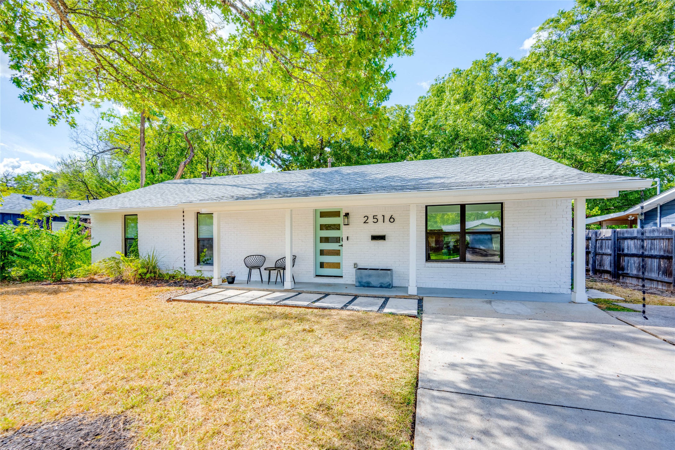 2516 Friar Tuck Lane Austin, TX 78704 - Photo 1 of 40 a house with swimming pool in front of it