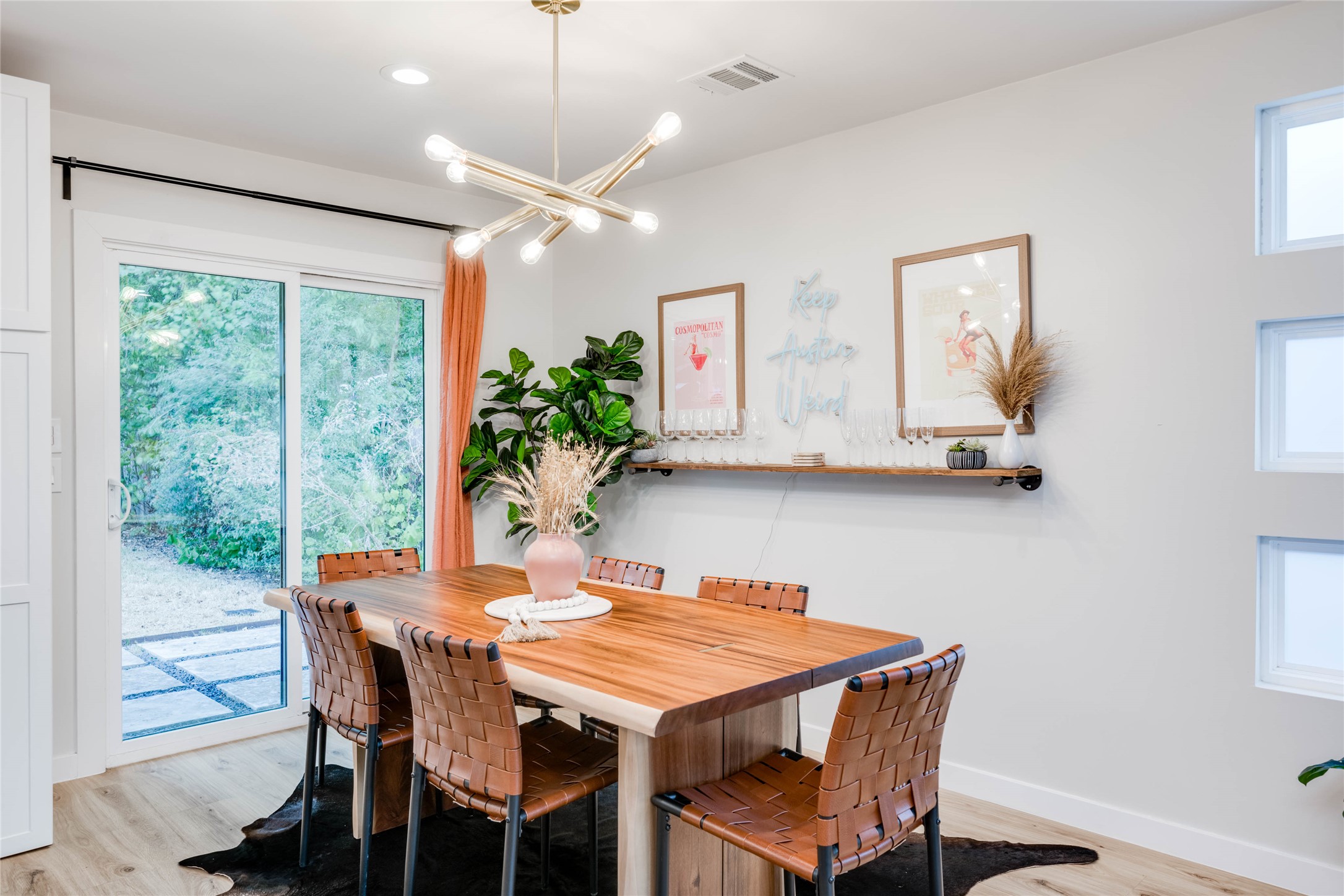 2516 Friar Tuck Lane Austin, TX 78704 - Photo 12 of 40 a dining room with furniture and window
