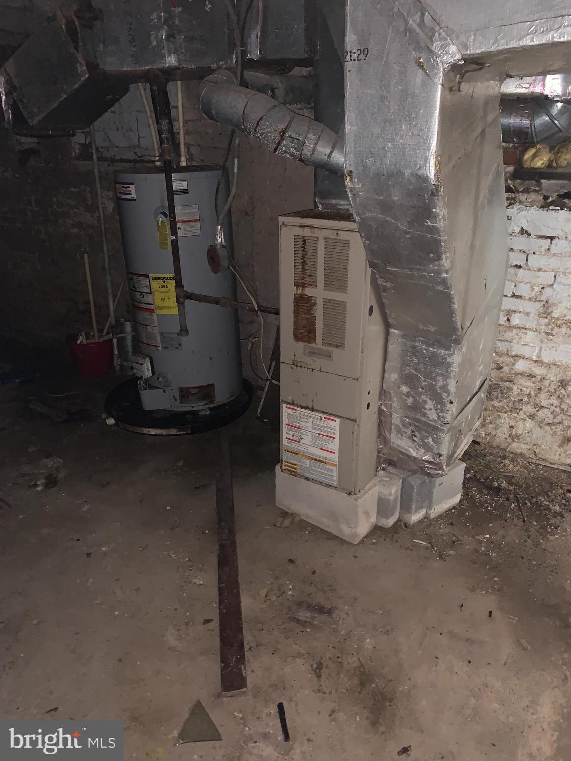 1826 Appleton Street Baltimore, MD 21217 - Photo 20 of 21 Gas Furnace and Water Heater