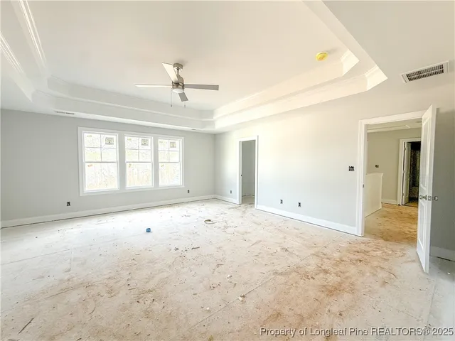 a view of an empty room with window