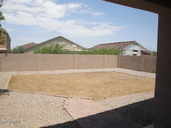 a view of a big yard