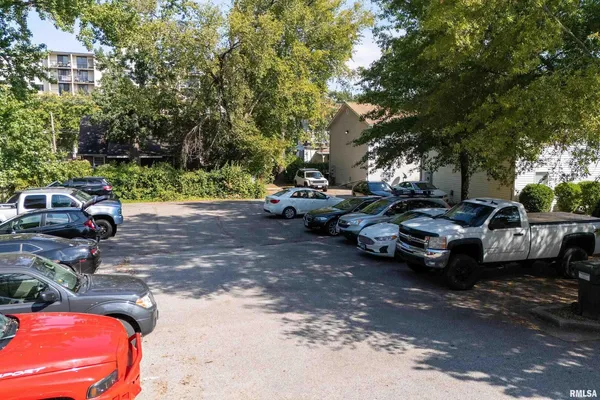 a car parked in the side of a road