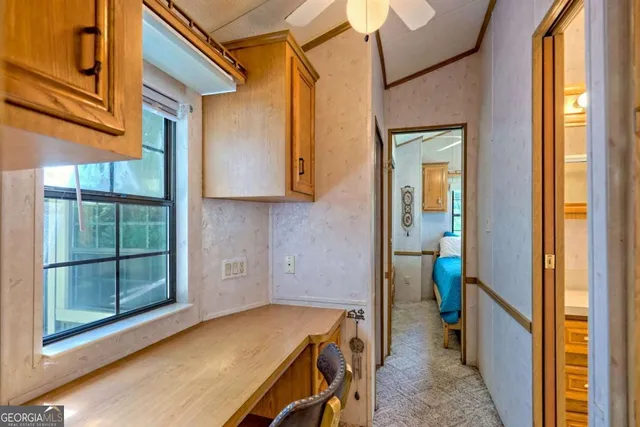 a view of a storage & utility room