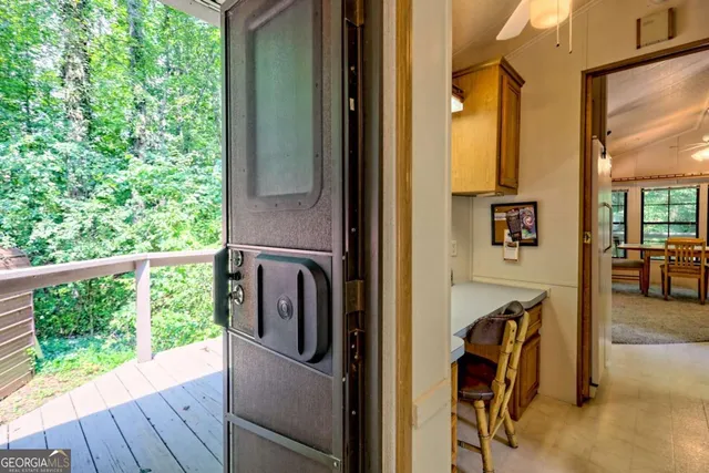 front view of a house with a small yard