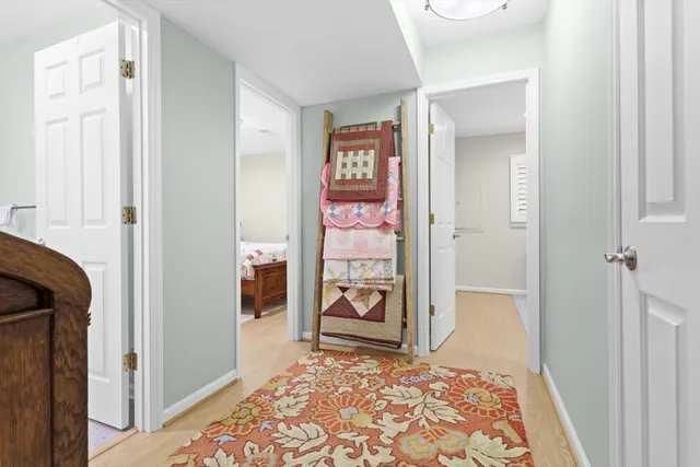 a view of an entryway door