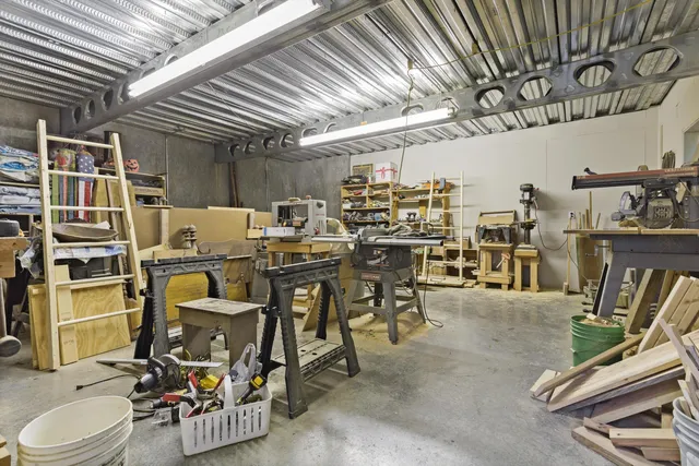 a view of storage and utility room