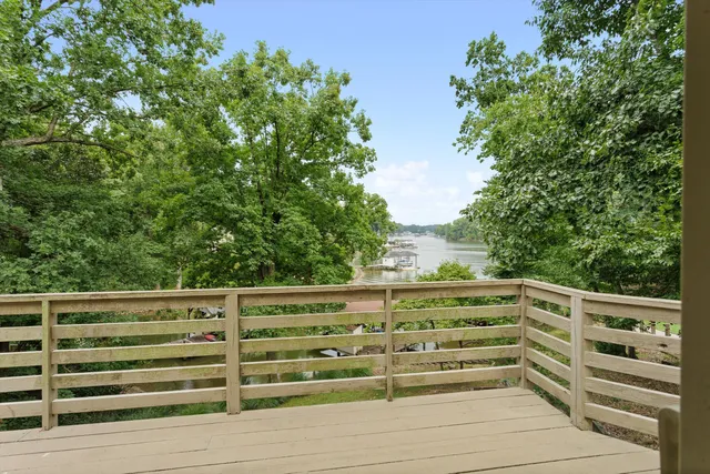 a view of outdoor space with deck