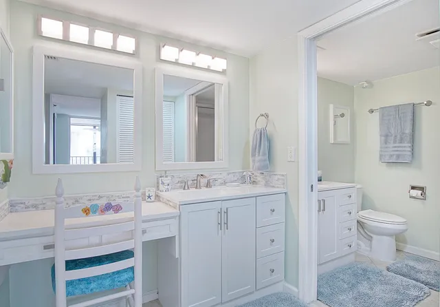 a view of a city from a balcony