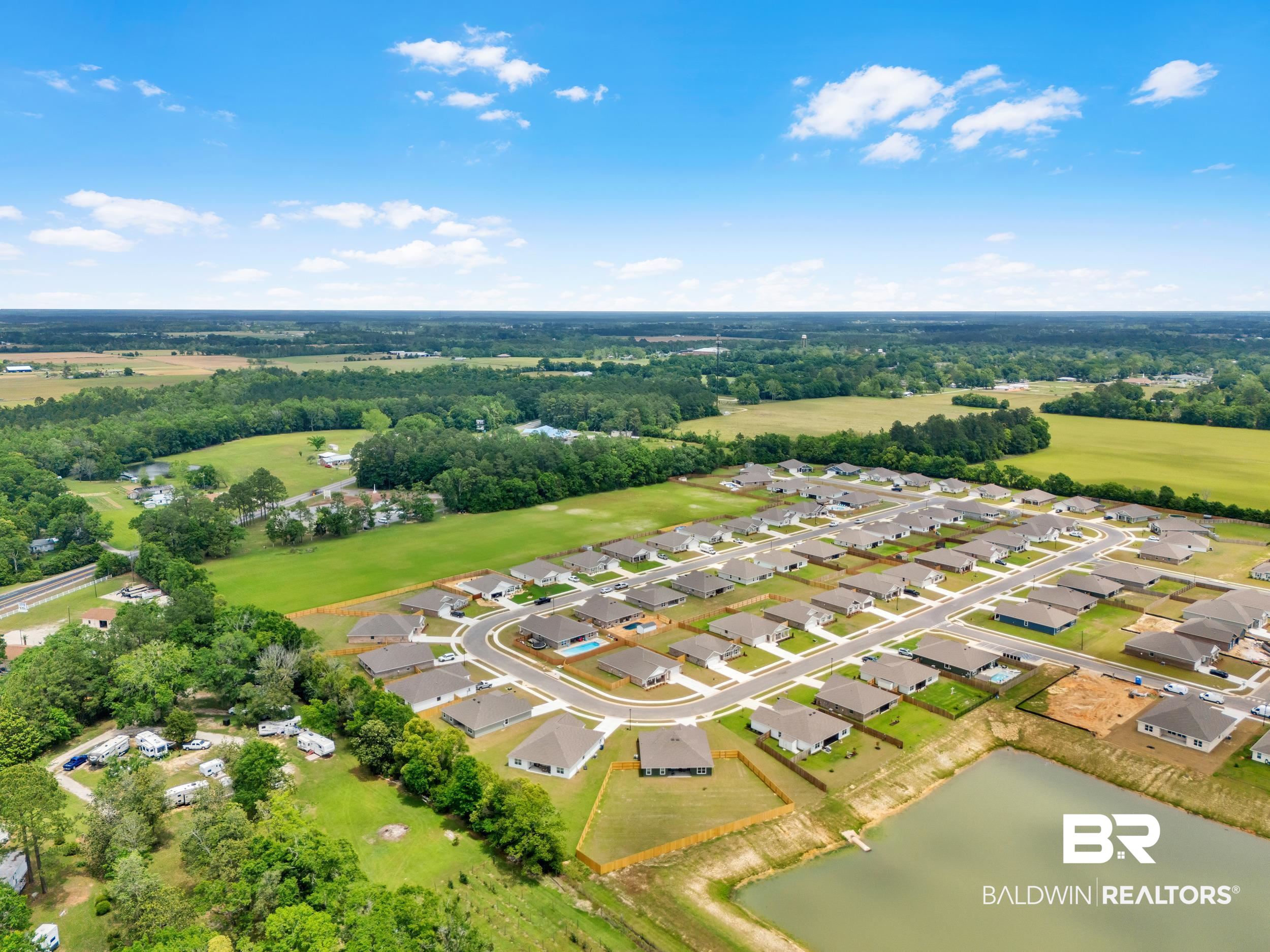 24460 Ringneck Loop Elberta, AL 36530 - Photo 46 of 46 Aerial view featuring a residential view and a water view