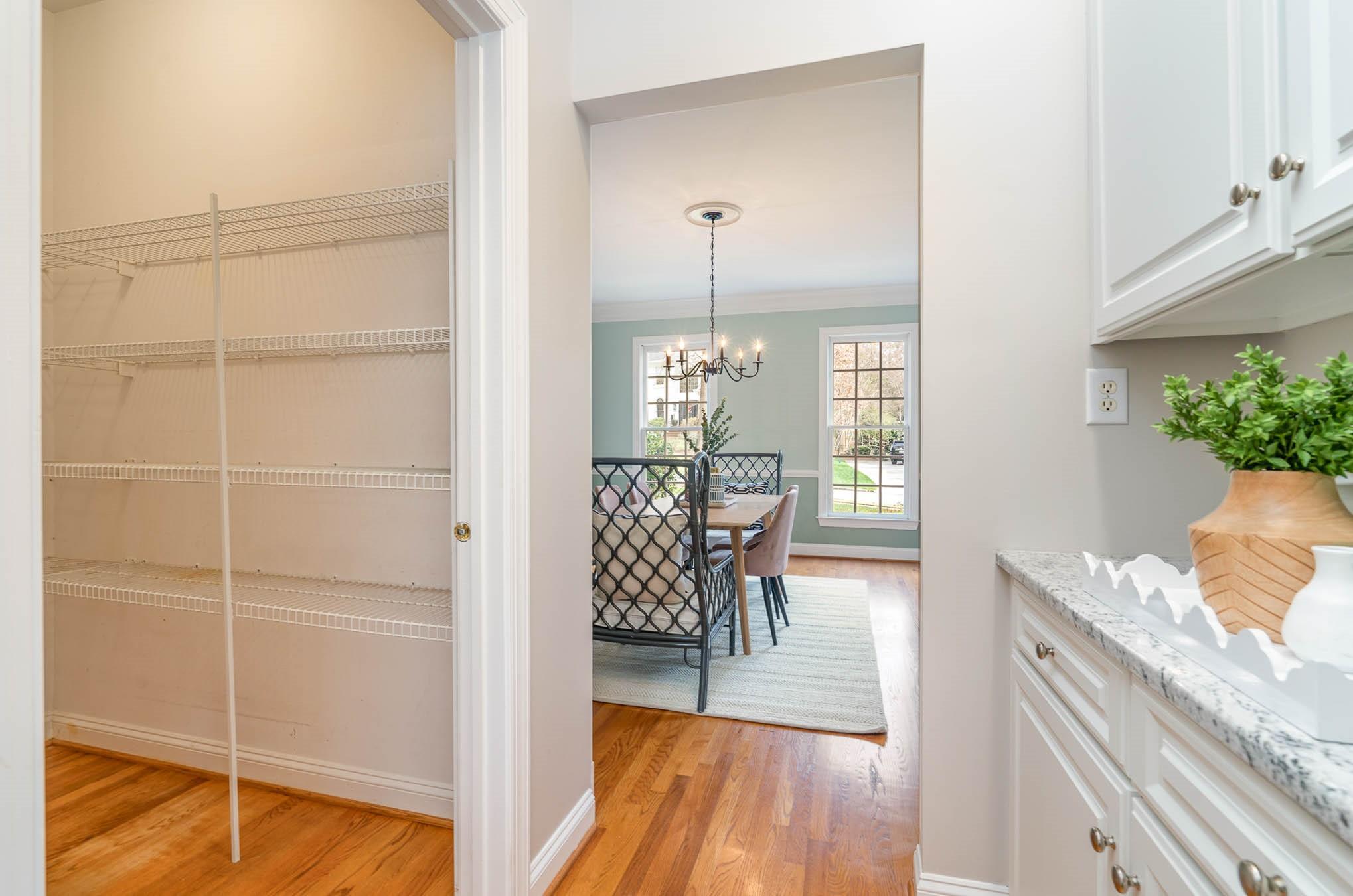3924 Highview Road Charlotte, NC 28210 - Photo 18 of 45 a dining room with furniture and wooden floor