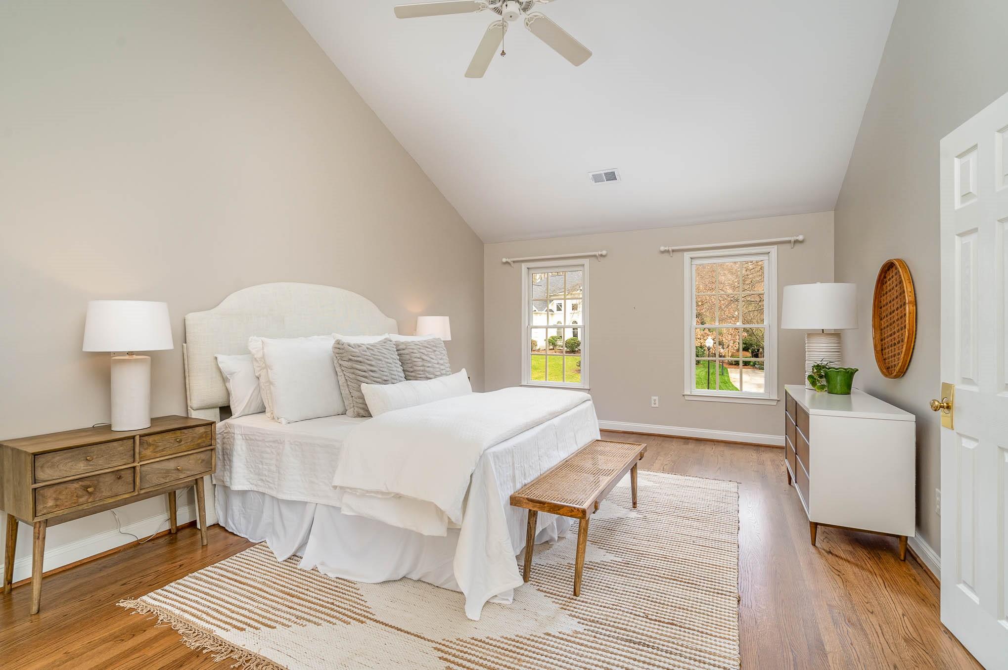 3924 Highview Road Charlotte, NC 28210 - Photo 21 of 45 a bedroom with a bed a table and window