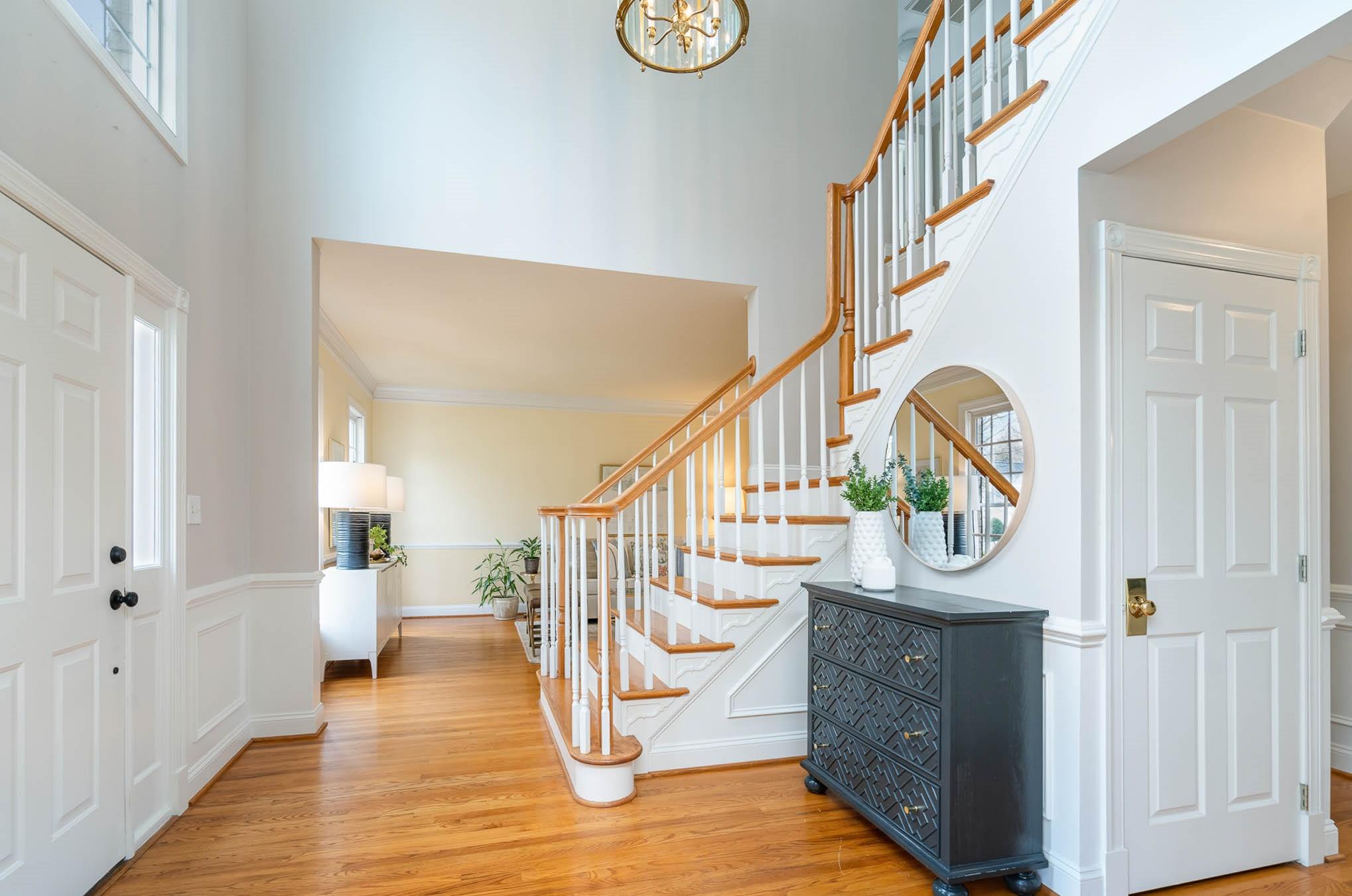 3924 Highview Road Charlotte, NC 28210 - Photo 3 of 45 a view of entryway and hall with wooden floor