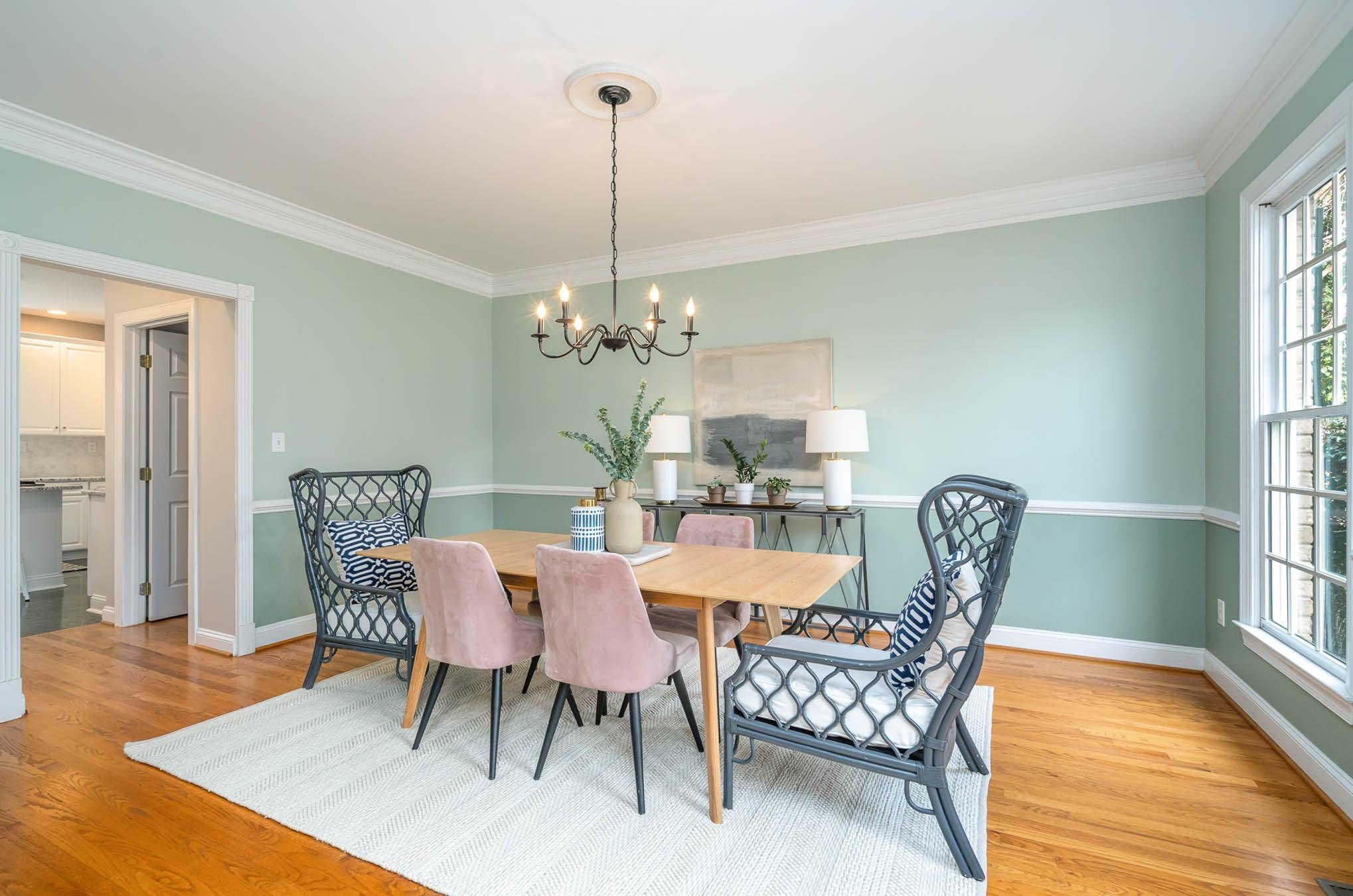 3924 Highview Road Charlotte, NC 28210 - Photo 6 of 45 a view of a dining room with furniture window and wooden floor
