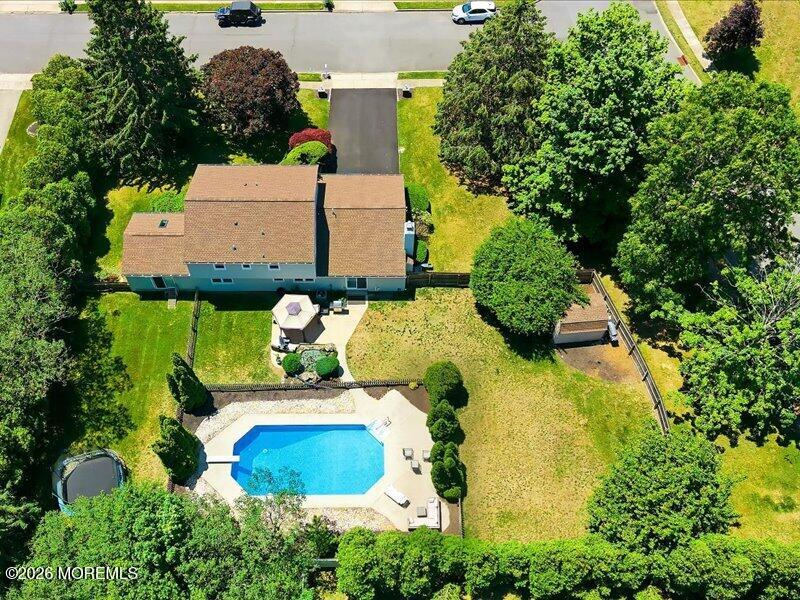 822 York Road Brick, NJ 08724 - Photo 36 of 37 an aerial view of a house with yard swimming pool and outdoor seating
