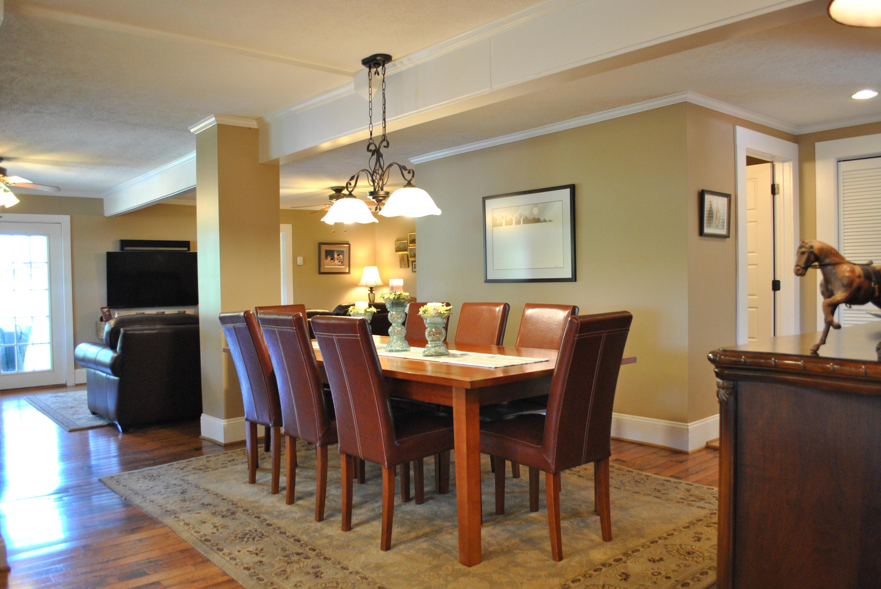 1330 Huffville Road Northeast Pilot, VA 24138 - Photo 45 of 100 a view of a dining room with furniture