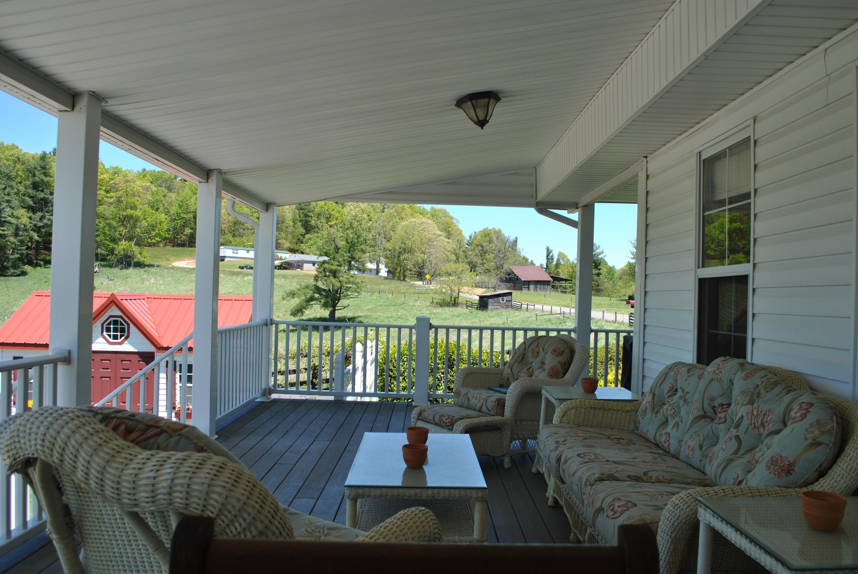 1330 Huffville Road Northeast Pilot, VA 24138 - Photo 55 of 100 Back Porch