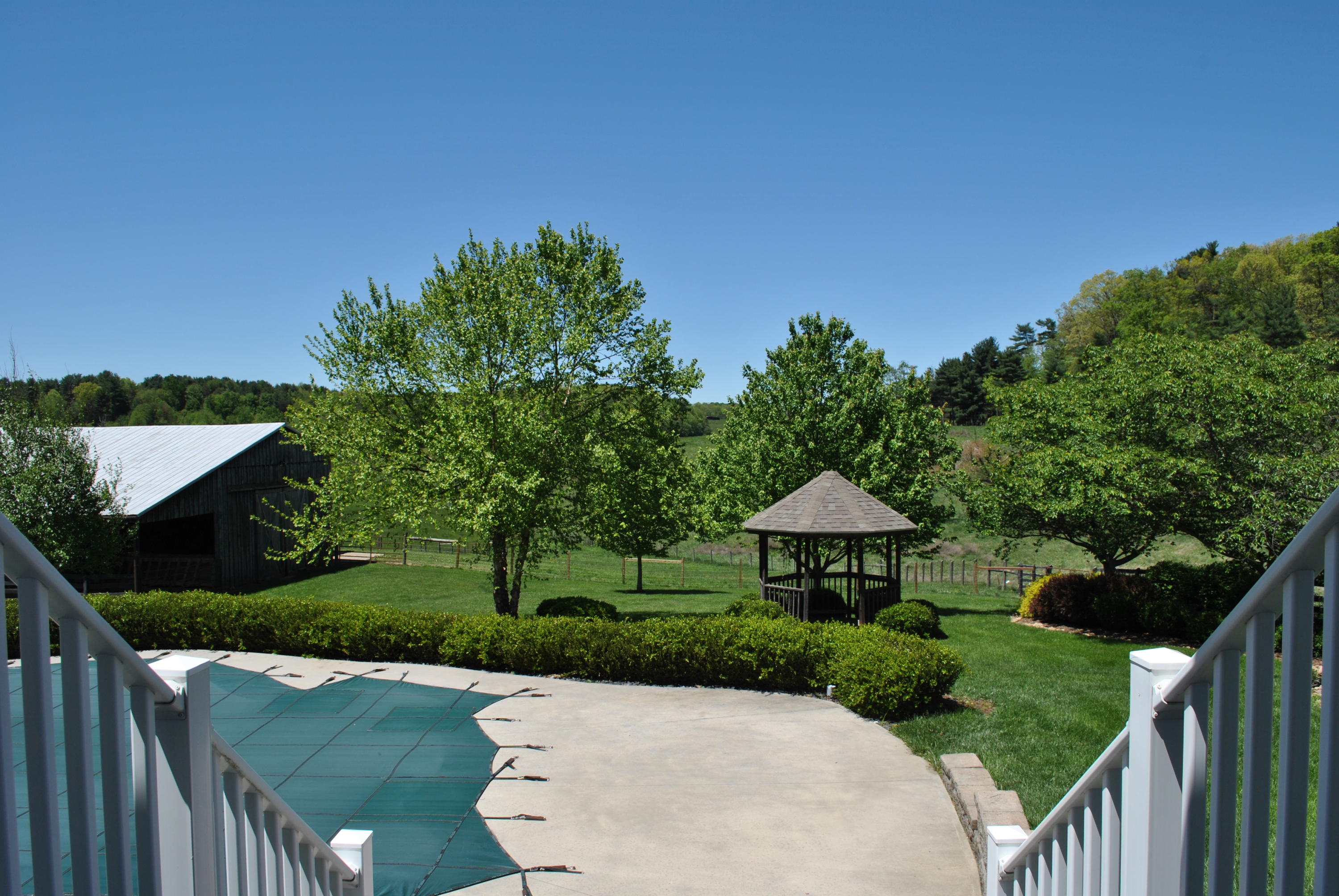1330 Huffville Road Northeast Pilot, VA 24138 - Photo 57 of 100 View From Back Porch