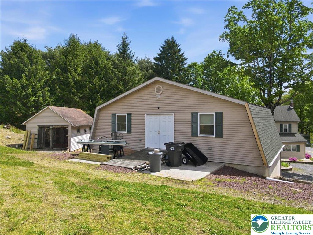 4880 Little Gap Road Kunkletown, PA 18058 - Photo 81 of 100 This charming home offers a spacious yard, perfect for outdoor activities and relaxation.