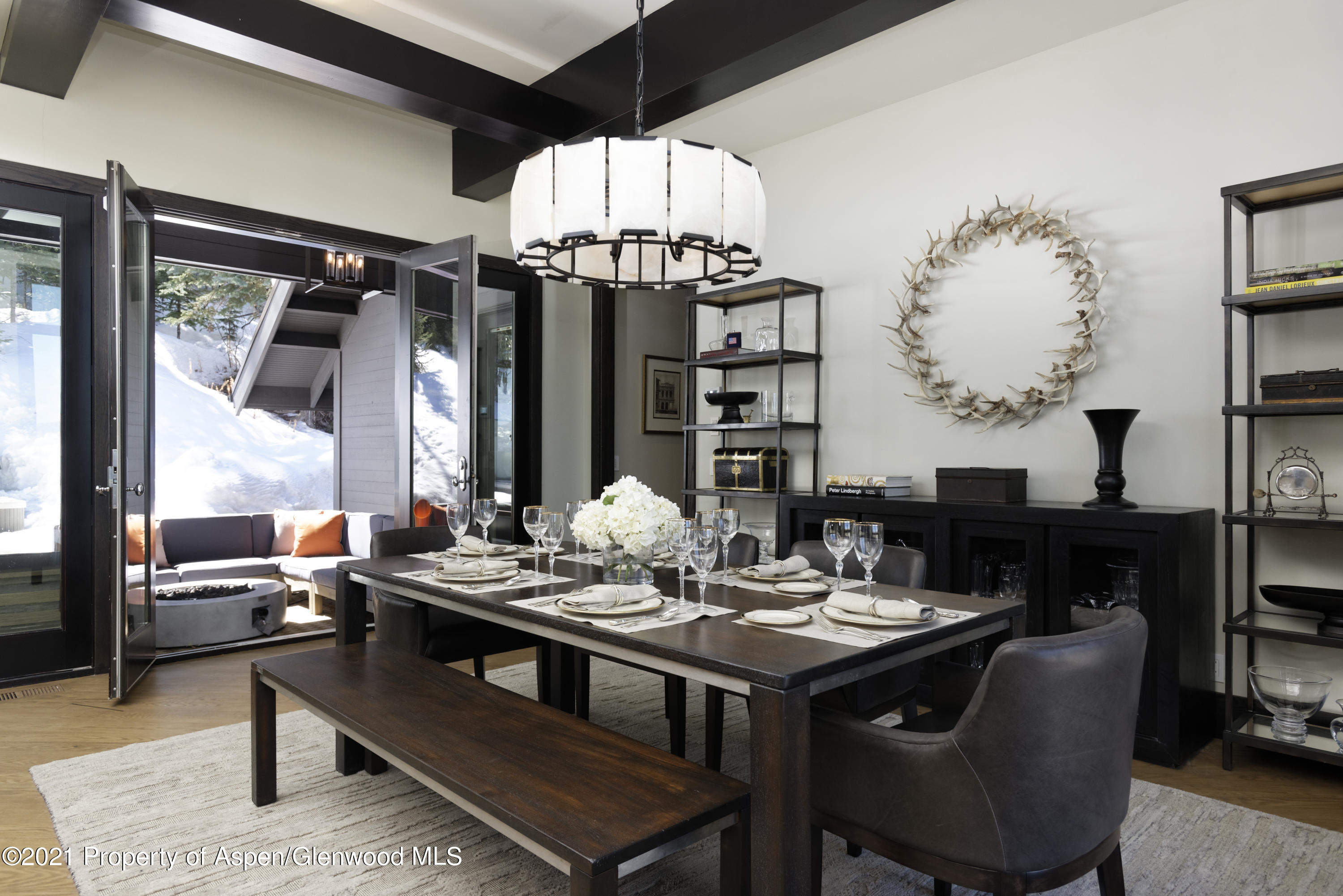 32 Elk Ridge Lane Snowmass Village, CO 81615 - Photo 9 of 34 a view of a dining room with furniture