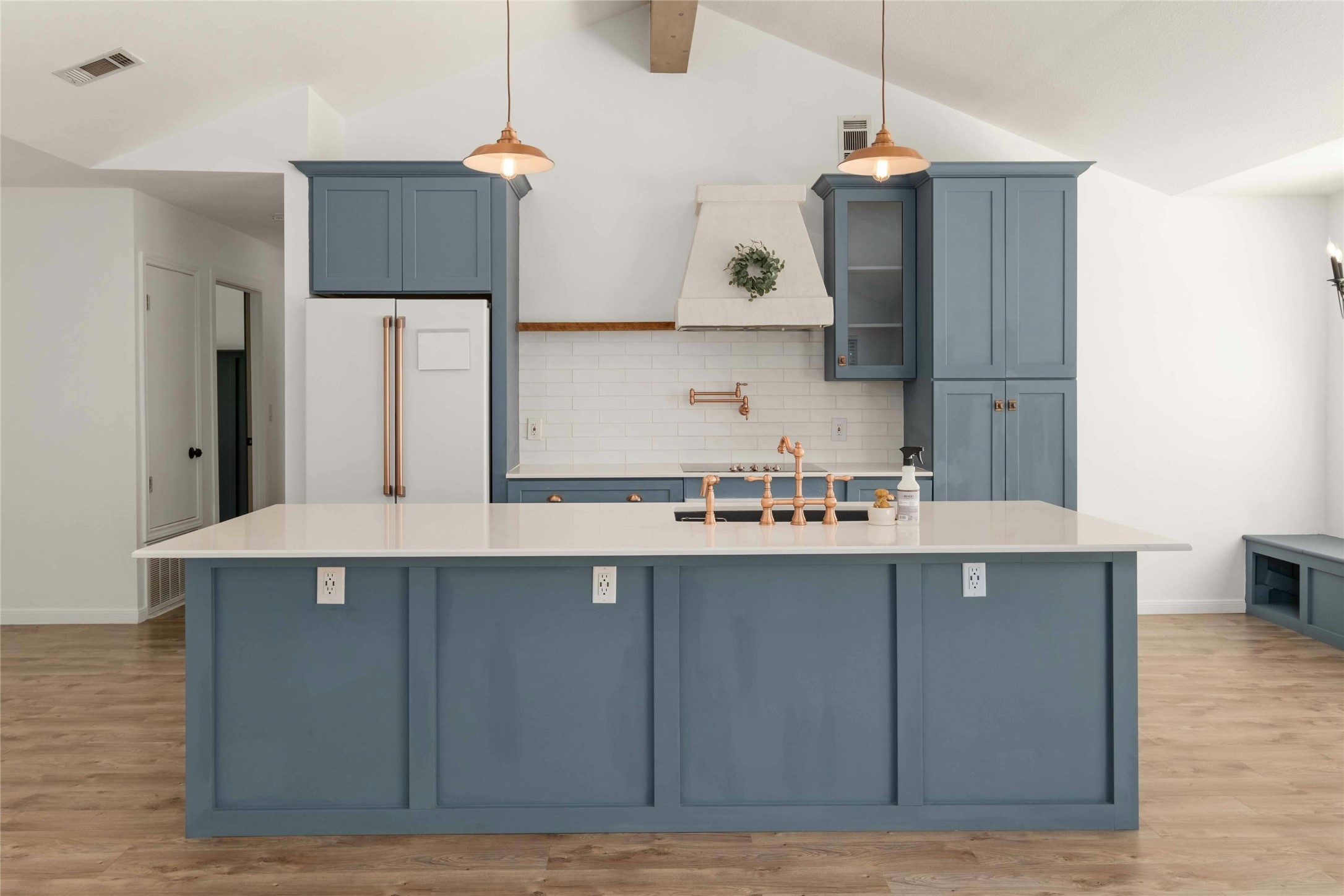 Gorgeous Kitchen with Cafe Appliances.