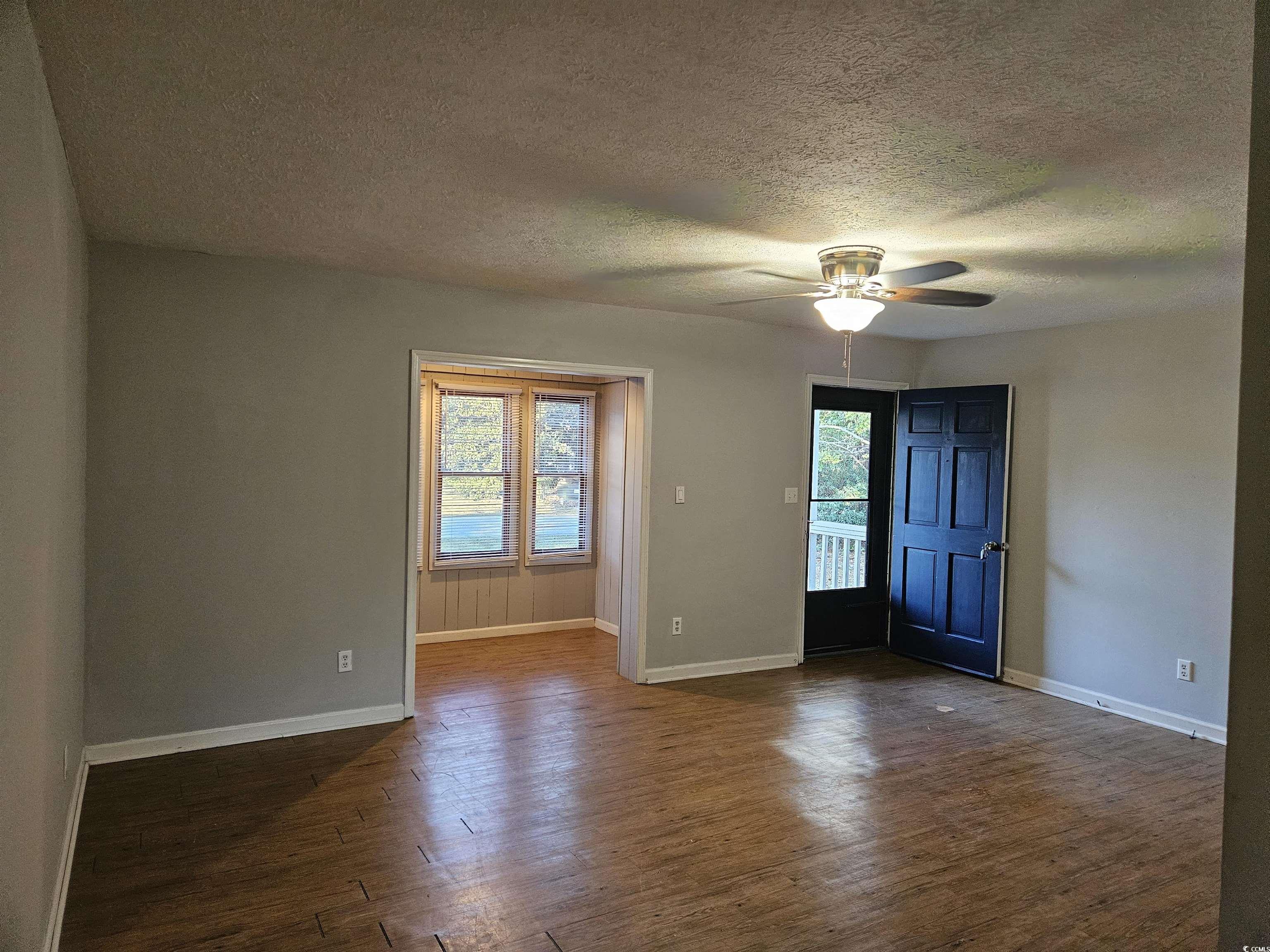 602 Jefferson Way Conway, SC 29526 - Photo 3 of 20 healthy amount of natural light, a textured ceiling, and a ceiling fan