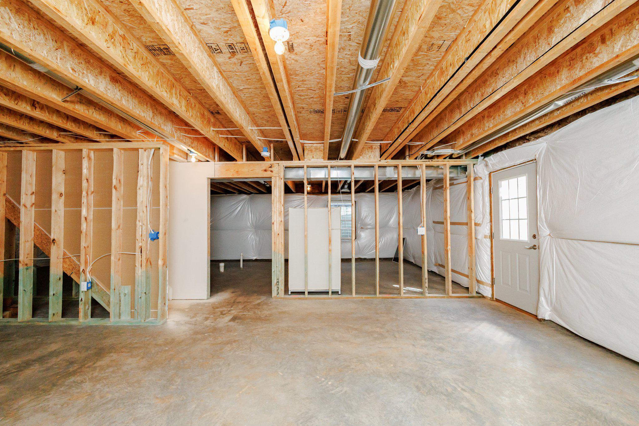 5700 Spring Arbor Circle Fredericksburg, VA 22407 - Photo 42 of 46 Spacious unfinished basement awaits ideas.