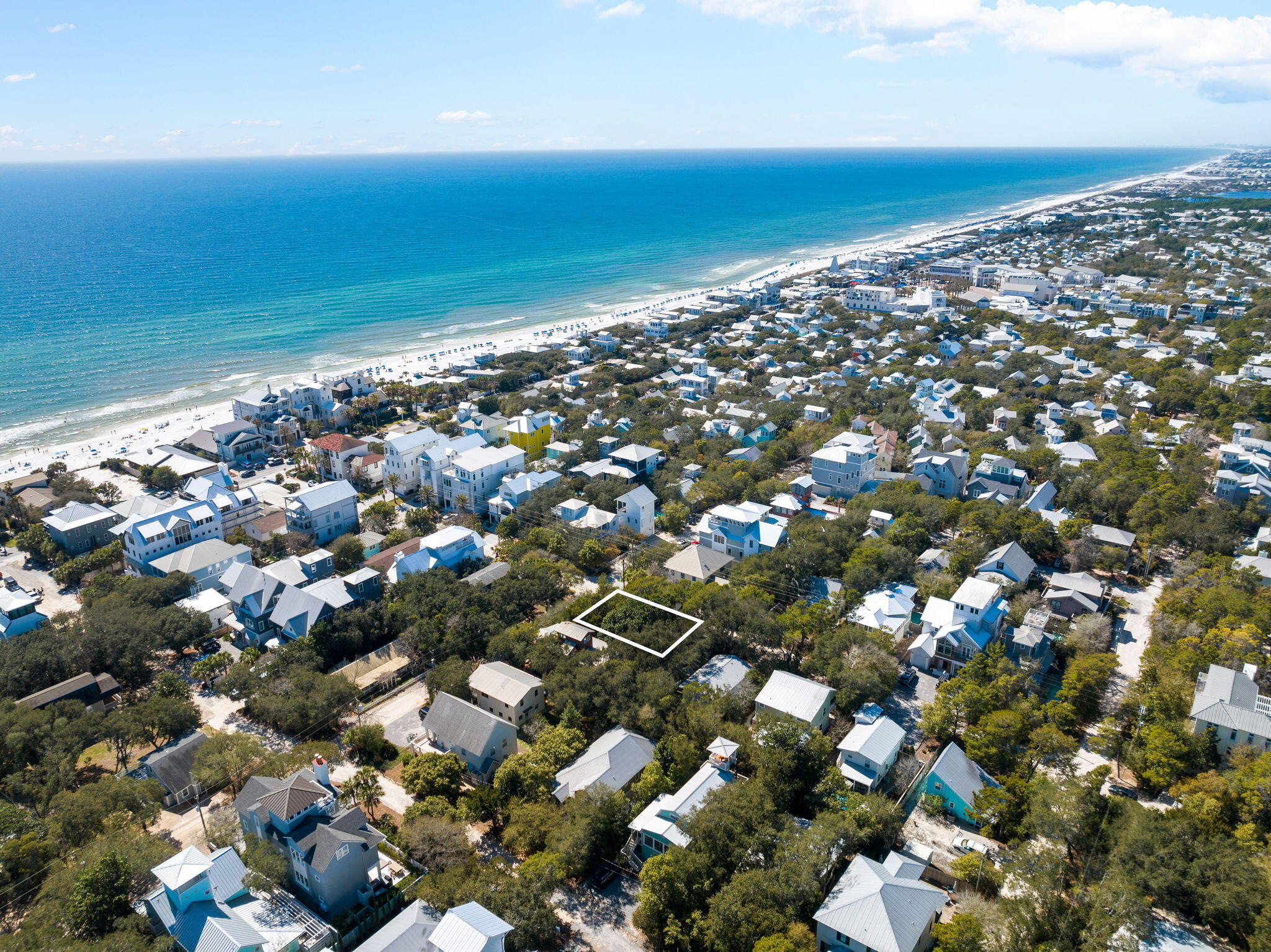 Lot 12 West Grove Avenue Santa Rosa Beach, FL 32459 - Photo 8 of 8 an aerial view of a city