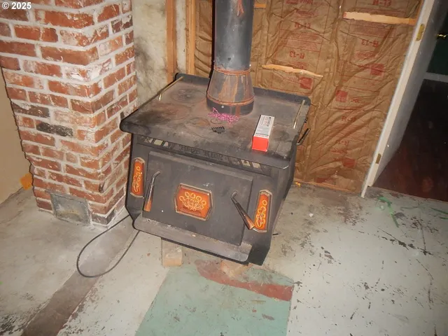 a view of empty room