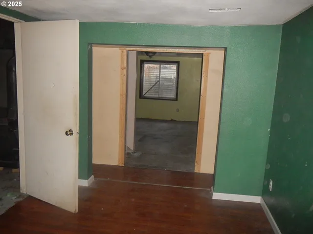 a view of a small space