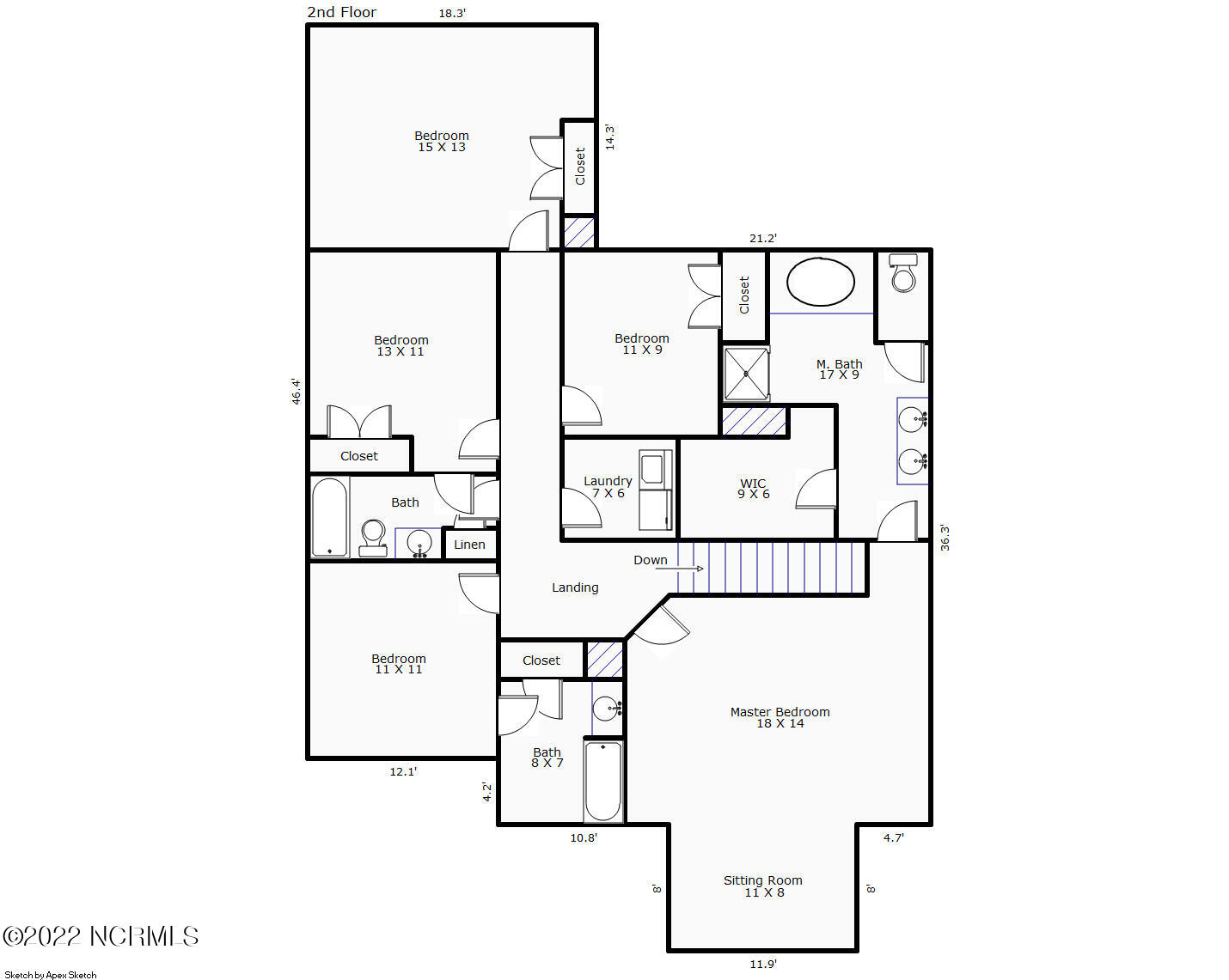 1517 Maple Ridge Road Wilmington, NC 28411 - Photo 49 of 49 UL floor plan