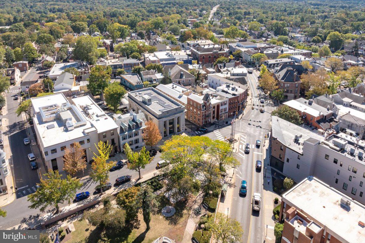 20 East Court Street Doylestown, PA 18901 - Photo 30 of 34 an aerial view of a city with lots of residential buildings